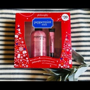Philosophy peppermint stick shower gel/lip gloss